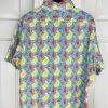 Cremieux Premium Denim Button Up Shirt Size XL Short Sleeves Paisley Colorful