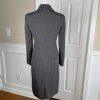 EVAN PICONE 2PC Gray Striped Stretch Polyester Blend Lined Skirt Suit Size 2P