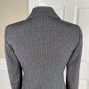EVAN PICONE 2PC Gray Striped Stretch Polyester Blend Lined Skirt Suit Size 2P