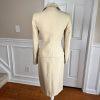 Evan Picone Women Polyester Skirt Suit Size 4 Champagne Notch Collar 2PC New