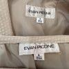 Evan Picone Women Polyester Skirt Suit Size 4 Champagne Notch Collar 2PC New