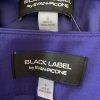 Evan Picone Black Label Polyester Stretch Skirt 4 Suit 6 Purple Open Front 2PC