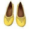 Vionic Leather Ballet Flats Shoes Size 10M Buttercup Perforated Whisper Slip On