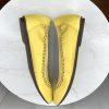 Vionic Leather Ballet Flats Shoes Size 10M Buttercup Perforated Whisper Slip On