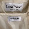 10-3889.jpg LOUIS FERAUD VTG 2PC Gold Floral Cotton Acetate Lined Dress (SZ 16) Suit (SZ 14)