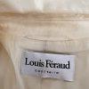 10-3891.jpg LOUIS FERAUD VTG 2PC Gold Floral Cotton Acetate Lined Dress (SZ 16) Suit (SZ 14)