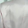 10-3929.jpg Le Suit Polyester Skirt Suit Size 10P Pink Notch Collar Bell Sleeves 2PC New