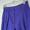 Le Painty Vintage Wool Pant Size Eu 42 Pleated Front Purple Dress Pants Pockets