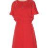 Armani Exchange Women Polyester Romper Size 14 Orange Short Kimono Sleeve New