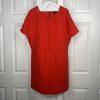 Armani Exchange Women Polyester Romper Size 14 Orange Short Kimono Sleeve New