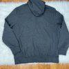 Sean John Track Sweat Pant L Suit XL Warm Gray Zip Up Hooded Hip Hop 2PC