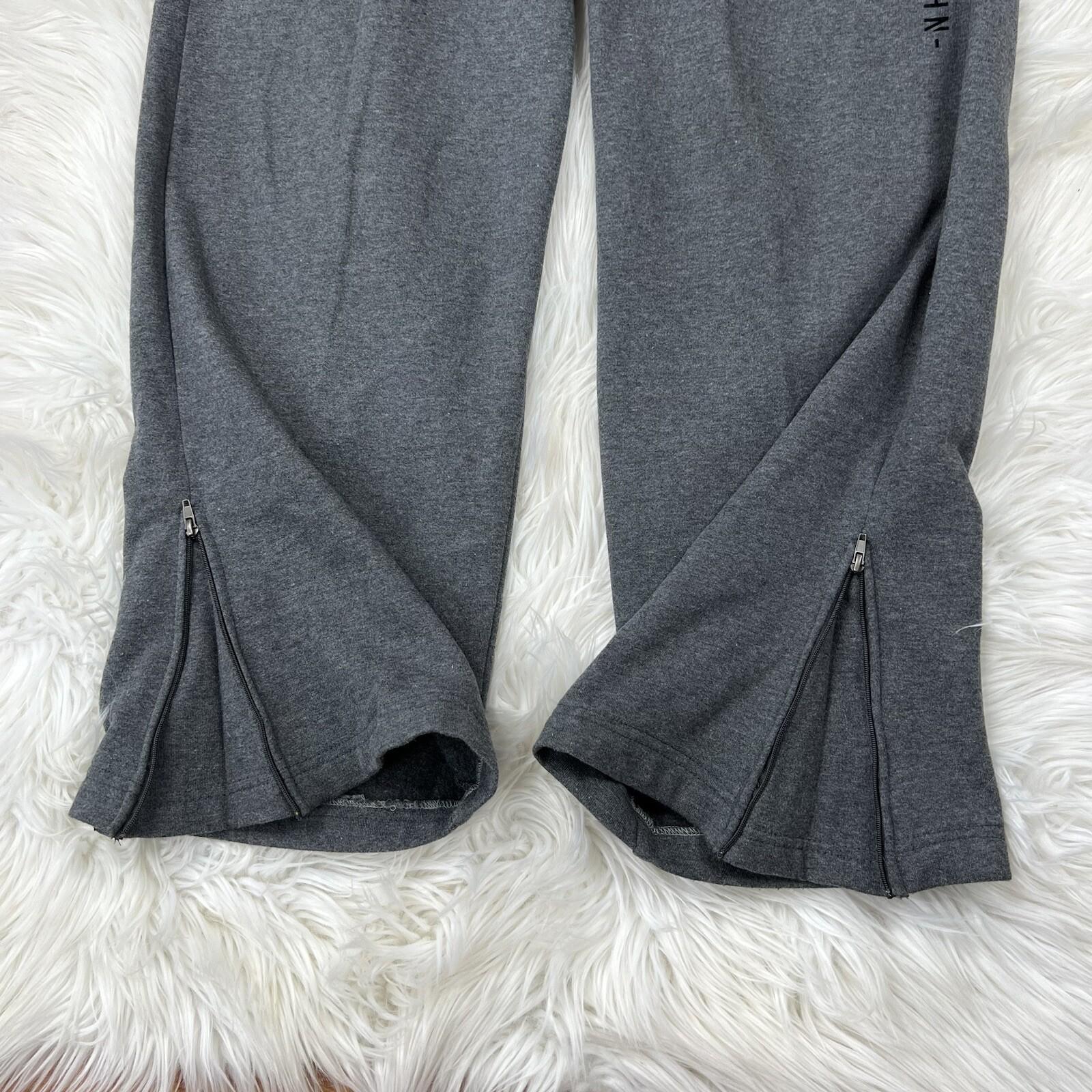 Sean John Track Sweat Pant L Suit XL Warm Gray Zip Up Hooded Hip Hop 2PC