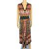 Bila Dress Size XL Sleeveless Maxi Scarf Smocked Bohemian Gypsy Boho Artsy