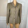 Lauren Ralph Lauren Wool Blazer Suit Size 8 Multicolor Striped Lined pockets