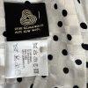 Escada Women New Wool Blazer Size 38 Gray Black Polka Dot One Button 3/4 Sleeve