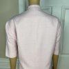 Le Suit Women Polyester Skirt Suit 22W Pink Stand Up Collar Short Sleeves 2PC
