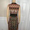 Bila Dress Size XL Sleeveless Maxi Scarf Smocked Bohemian Gypsy Boho Artsy