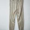 10-4079.jpg Sean John Men Vtg Velour Track Jogger XL Pants Beige Athleisure Sportswear Y2K