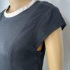 Kate Spade Viscose Spandex Mini Dress Size 8 Black A line Stretch Round Neck Y2K