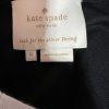 Kate Spade Viscose Spandex Mini Dress Size 8 Black A line Stretch Round Neck Y2K