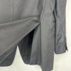 Cremieux Fabric Loro Piana VTG Men Wool Suit Size 44R Pants 36x28 Black Striped