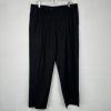Cremieux Fabric Loro Piana VTG Men Wool Suit Size 44R Pants 36x28 Black Striped