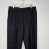 Cremieux Fabric Loro Piana VTG Men Wool Suit Size 44R Pants 36x28 Black Striped
