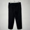 Cremieux Fabric Loro Piana VTG Men Wool Suit Size 44R Pants 36x28 Black Striped