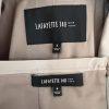 LAFAYETTE 148 NY  Women Virgin Wool Skirt Suit Size 4 Beige Stretch Lined 2PC