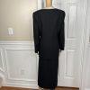 Valentine Polyester Skirt Suit Top 12 Gold Black Beaded Open Front Lined 3PC