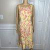 Nipon Boutique Vintage Polyester Rayon Dress Suit 10 Floral Brocade Lined 2PC