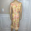 Nipon Boutique Vintage Polyester Rayon Dress Suit 10 Floral Brocade Lined 2PC