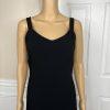 Albert Nipon Triacetate Polyester Dress Suit 10 Black Beaded Embellished 2PC