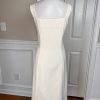 LARRY LEVINE 2PC Oatmeal Polyester Rayon Stretch Dress Suit Size 14 MSRP 0