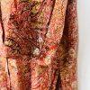 Marina Rinaldi Multicolored Cotton Button Up Shirt Size 27/16W 3/4 Sleeves Tunic