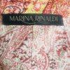 Marina Rinaldi Multicolored Cotton Button Up Shirt Size 27/16W 3/4 Sleeves Tunic