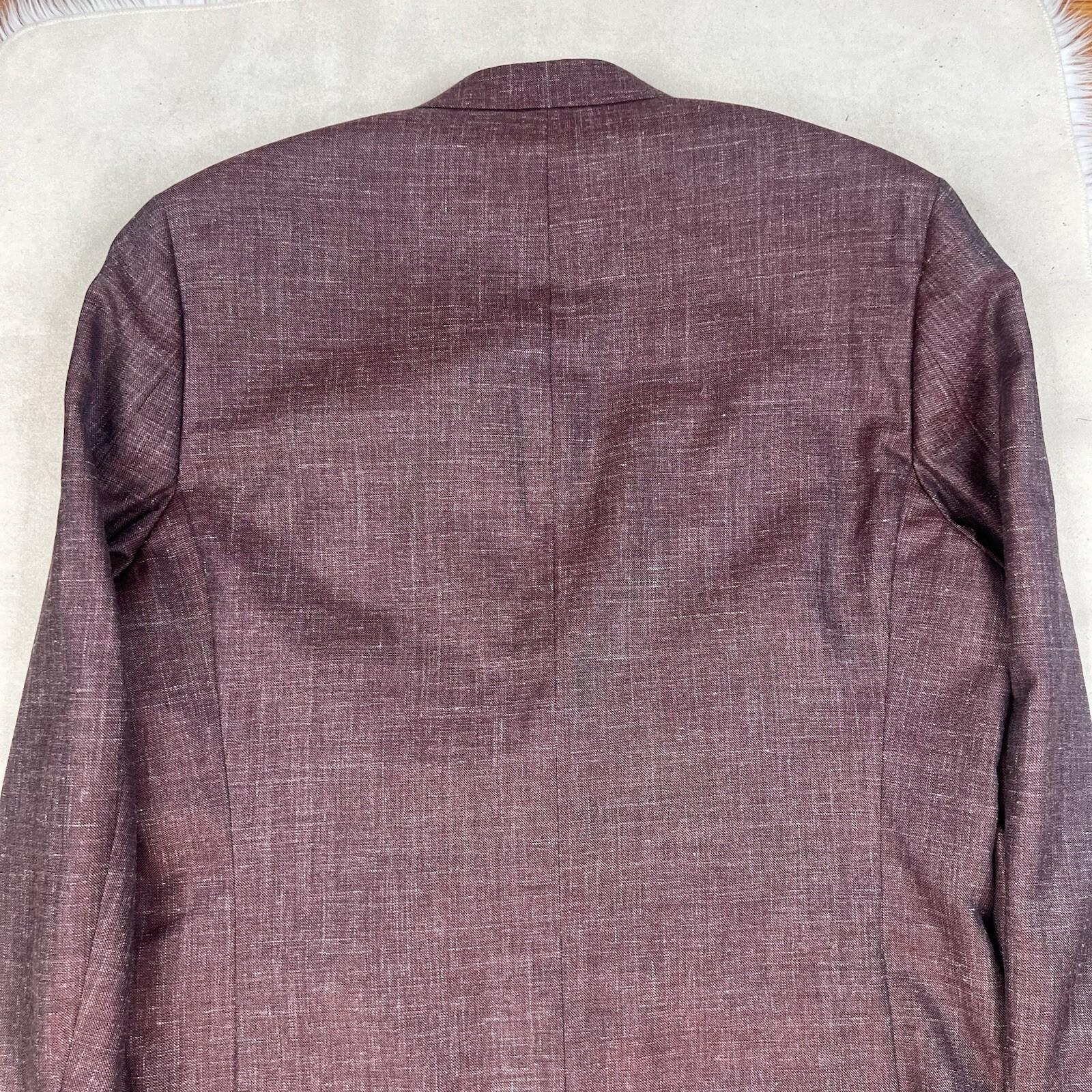 Lauren Ralph Lauren Wool Silk Size 44L Ultraflex Performance Sport Coat New