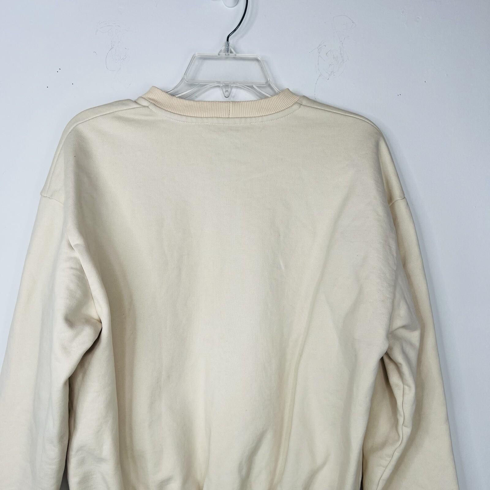Minted New York Men Cotton Sweater Size S The Sandbox of Dreams Graphic Crewneck