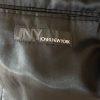 Jones New York Men Wool Suit 46L Pants 36x30.5 Vest Gray Striped Flannel 3PC