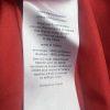 Vera Wang Polyester Formal Dress Size 20 Red One Shoulder Long Ball Belted Gown