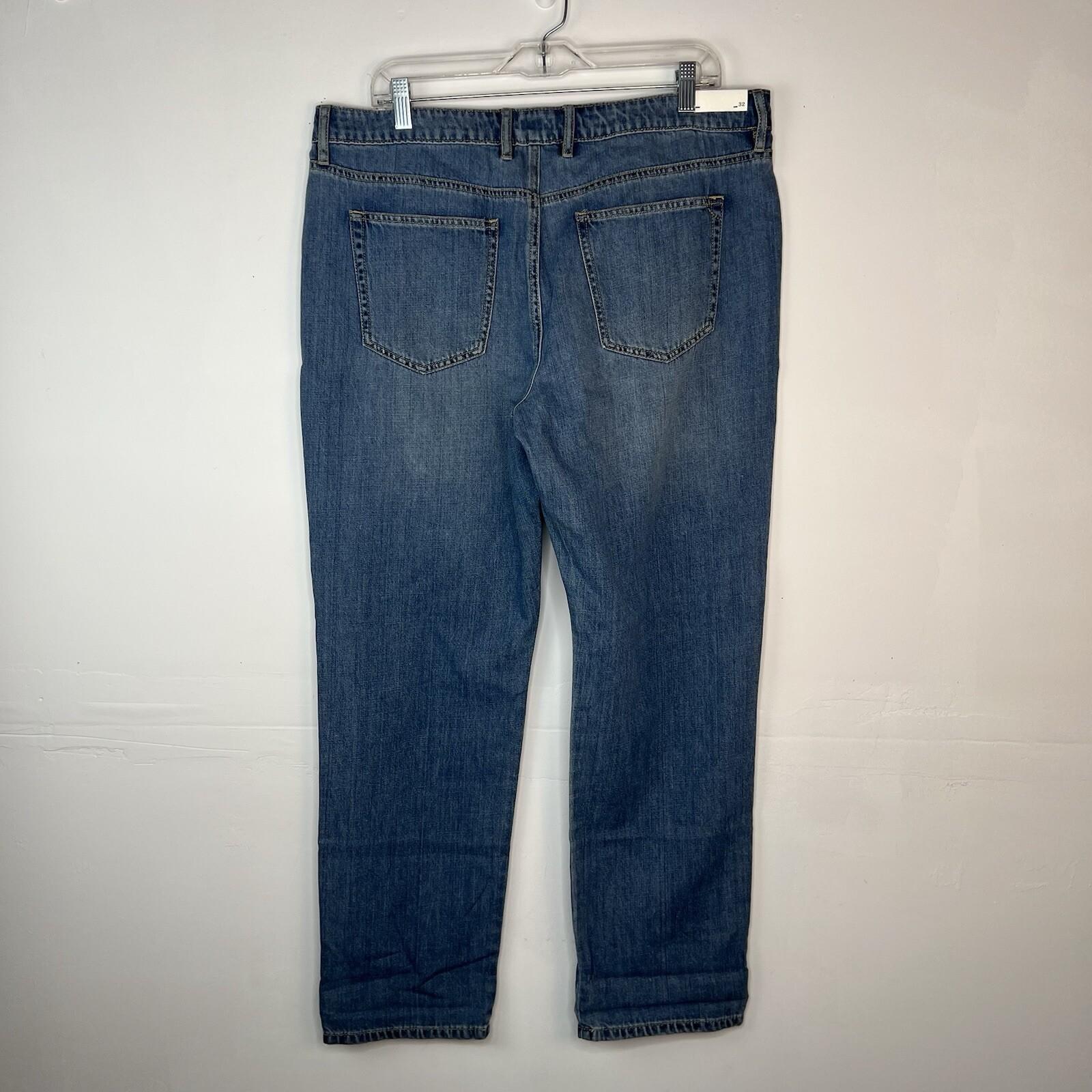Tommy Bahama Jeans 32x29 Devin Indigo Shadow Boyfriend Relaxed Silhouette Denim