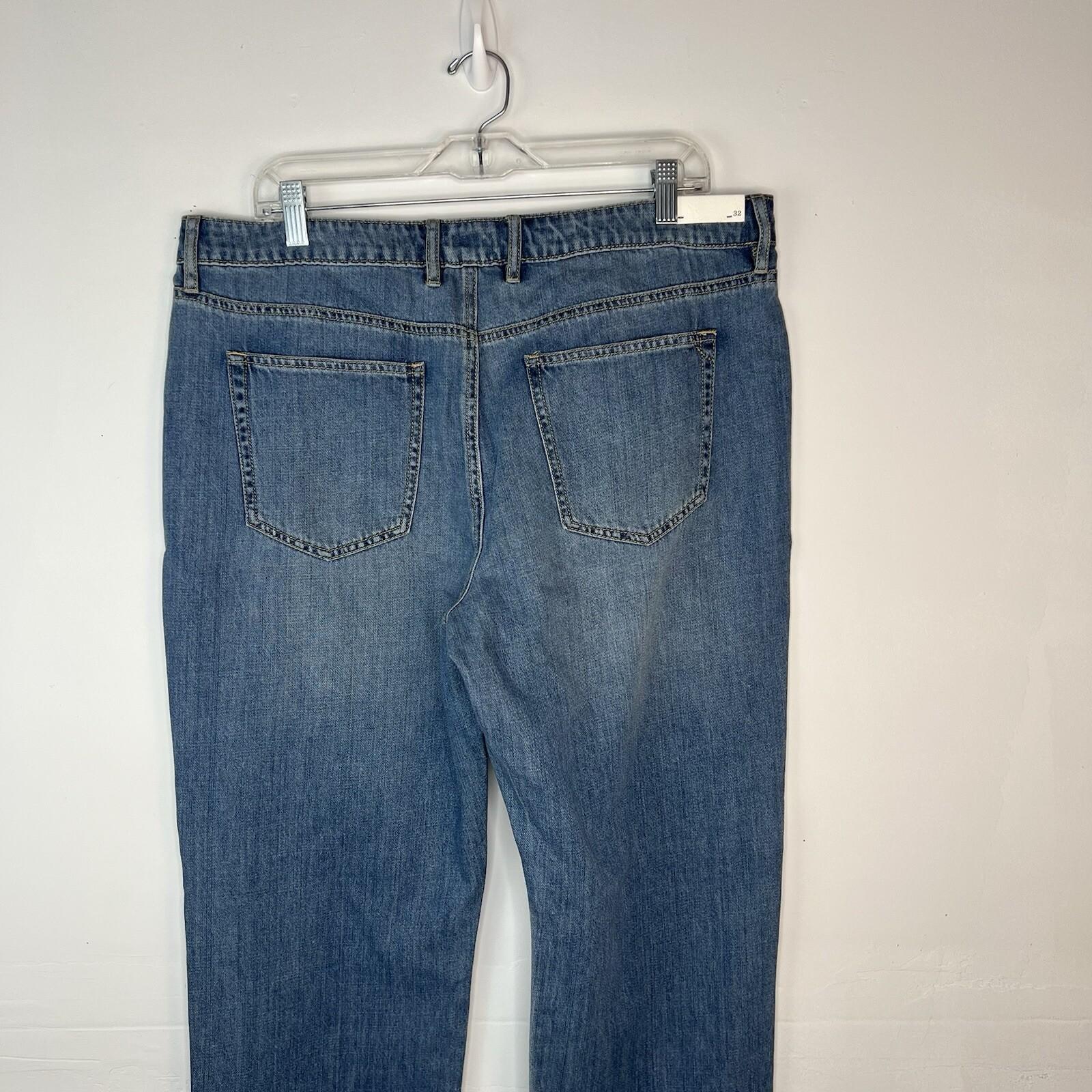 Tommy Bahama Jeans 32x29 Devin Indigo Shadow Boyfriend Relaxed Silhouette Denim