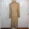 MONROE And MAIN Polyester Spandex Blend Skirt Suit 14 Tan Double Breasted 2PC
