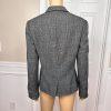 John Meyer Polyester Viscose  Pant Suit Size 10 Gray Multicolor Lined Career 2PC