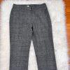 John Meyer Polyester Viscose  Pant Suit Size 10 Gray Multicolor Lined Career 2PC