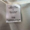 Theory Womens Long Sleeve Button Down Classic Blouse Silk Cream Size Small