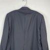 Brook Brothers Loro Piana Madison Wool Blazer 42R Black Gold Buttons Vent Preppy
