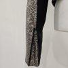 SB by Sachin & Babi Women Printed Metallic Moto Jacket Size XL Gold  Zip Up New