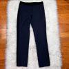 Gianni Bini Viscose Blend Pant Suit Size 4 Blue Black Denim Like Slim Fit 2Piece
