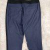 Gianni Bini Viscose Blend Pant Suit Size 4 Blue Black Denim Like Slim Fit 2Piece